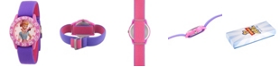 ewatchfactory Girl's Disney Toy Story 4 Bo Peep Purple Plastic Time Teacher Strap Watch 32mm
